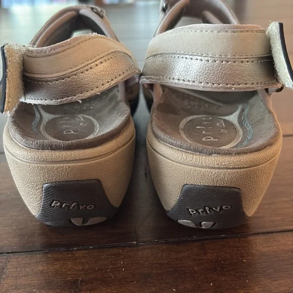 Privo by Clarks Beige Sandals Women’s Sz 5 - Picture 6 of 8